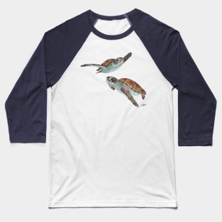 Two Turtles Baseball T-Shirt